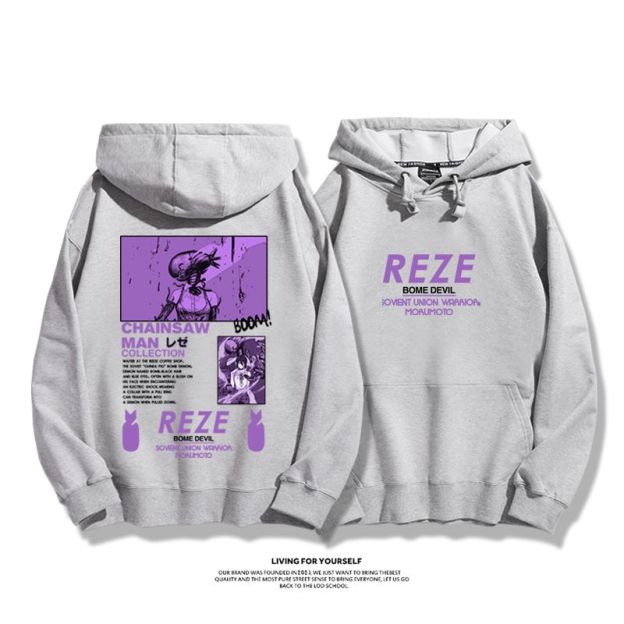 鏈鋸人 2025秋冬新款 親子情侶男女連帽衛衣-ZUIHANG SHOP