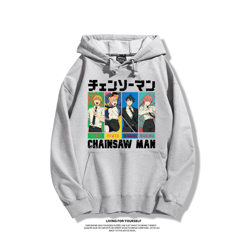 鏈鋸人 2025秋冬新款 親子情侶男女連帽衛衣-ZUIHANG SHOP