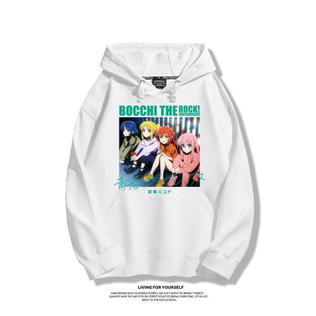 孤獨搖滾新款 親子情侶男女款連帽衛衣-CASEZONE