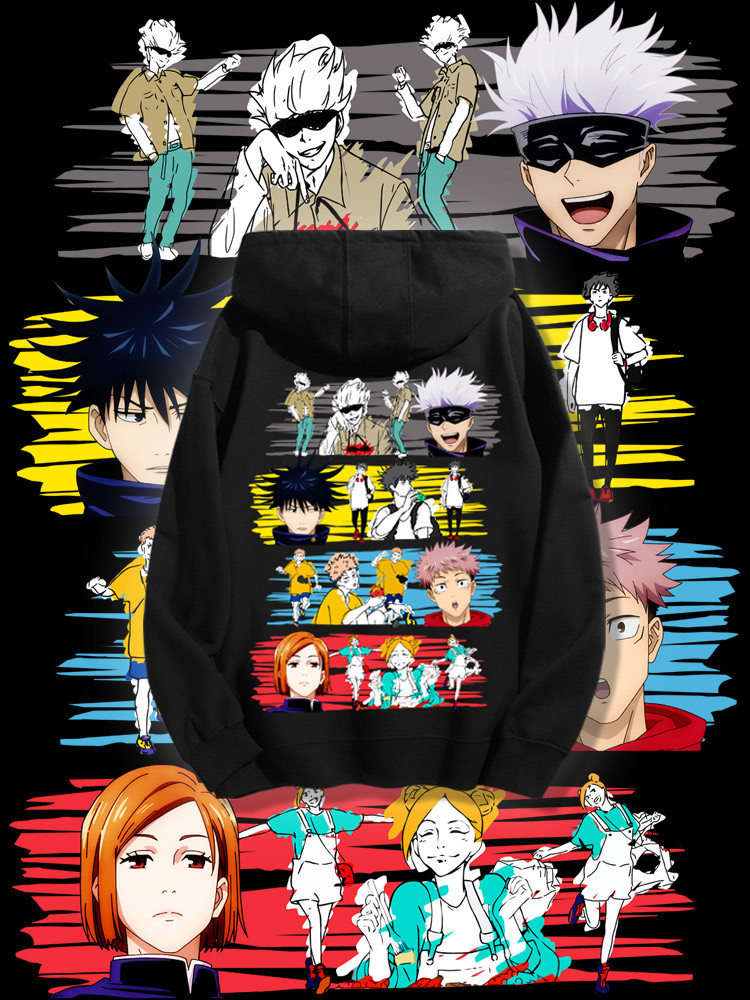 咒術迴戰新款 親子情侶男女款連帽衛衣-ZUIHANG SHOP