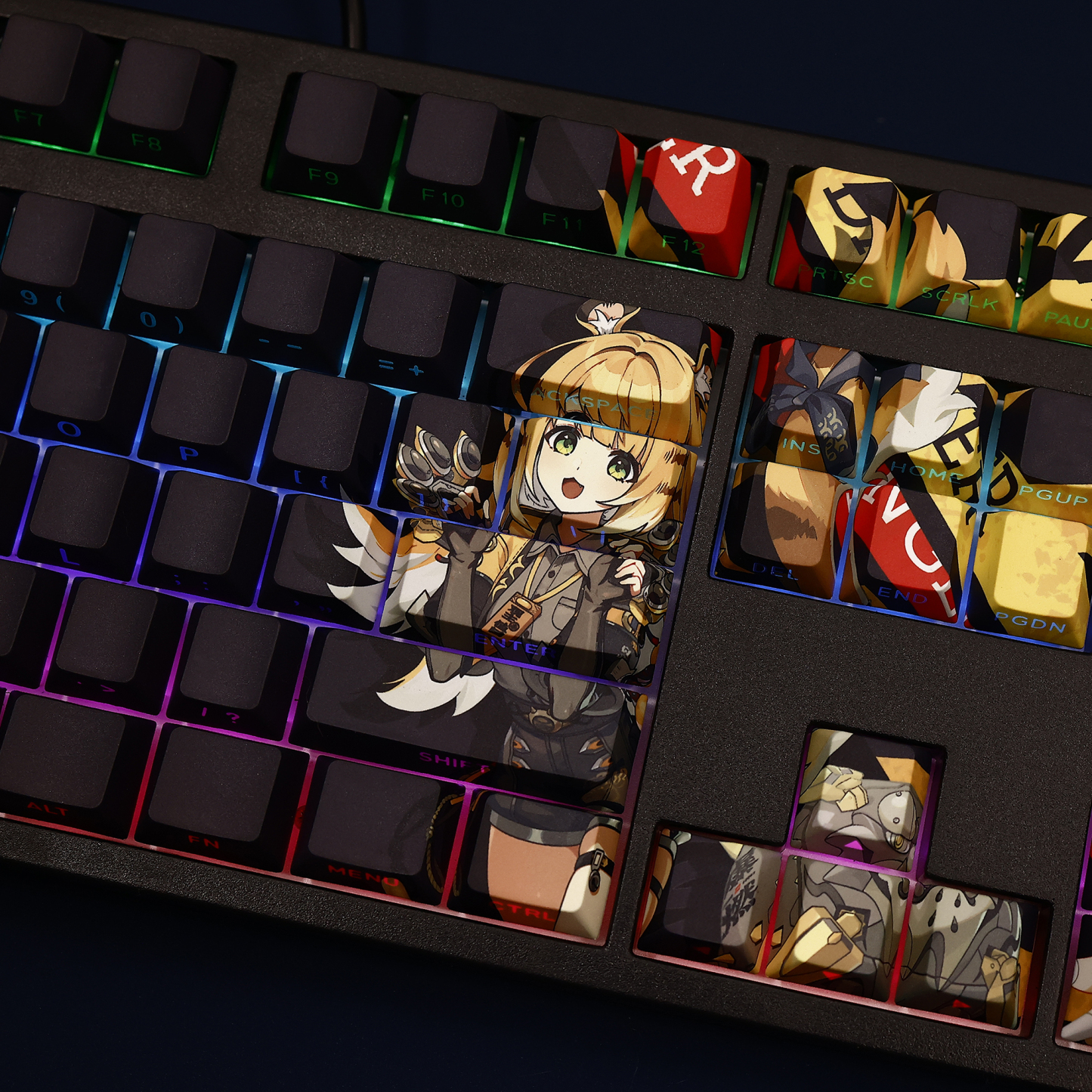 絕區零橘福福 108鍵 標準配列 衛星軸鍵帽-CASEZONE