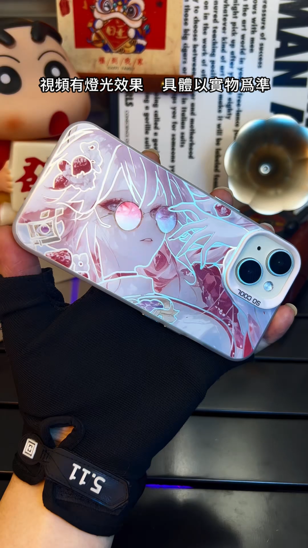 原神彩銀防摔手機殼