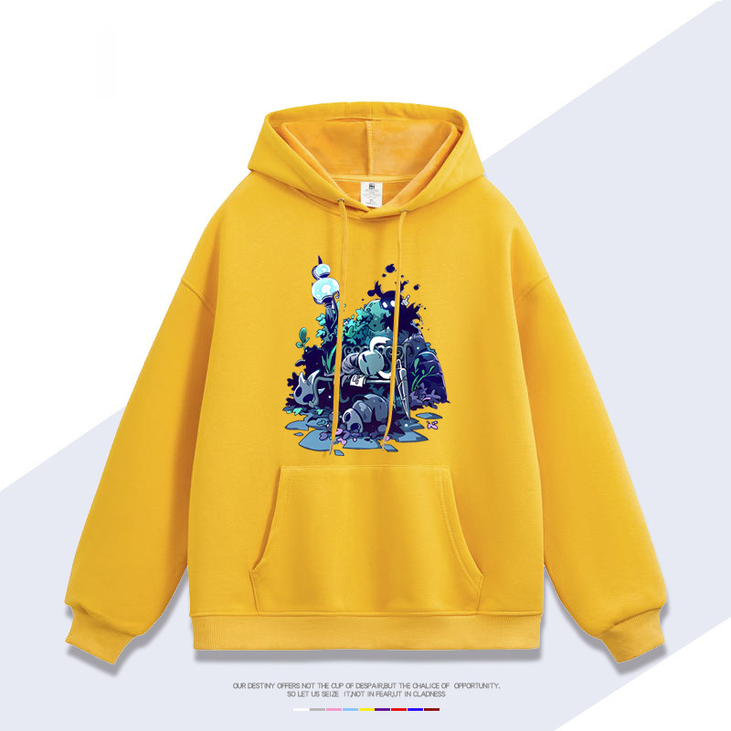 空洞騎士 2025秋冬新款 親子情侶男女連帽衛衣