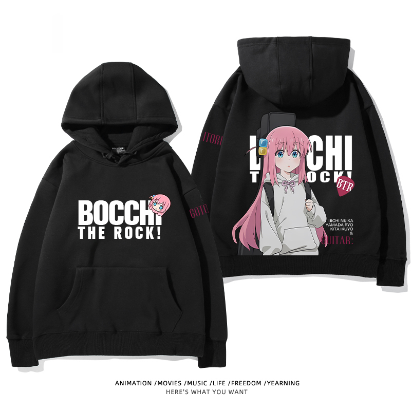 孤獨搖滾新款 親子情侶男女款連帽衛衣-ZUIHANG SHOP