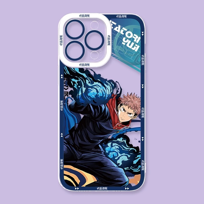 咒術迴戰透明防摔軟殼-CASEZONE