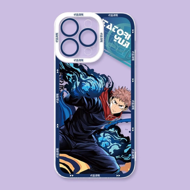 咒術迴戰透明防摔軟殼-CASEZONE