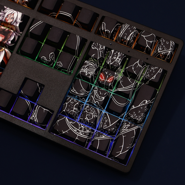 七龍珠人造人21號 108鍵 標準配列 衛星軸鍵帽-CASEZONE