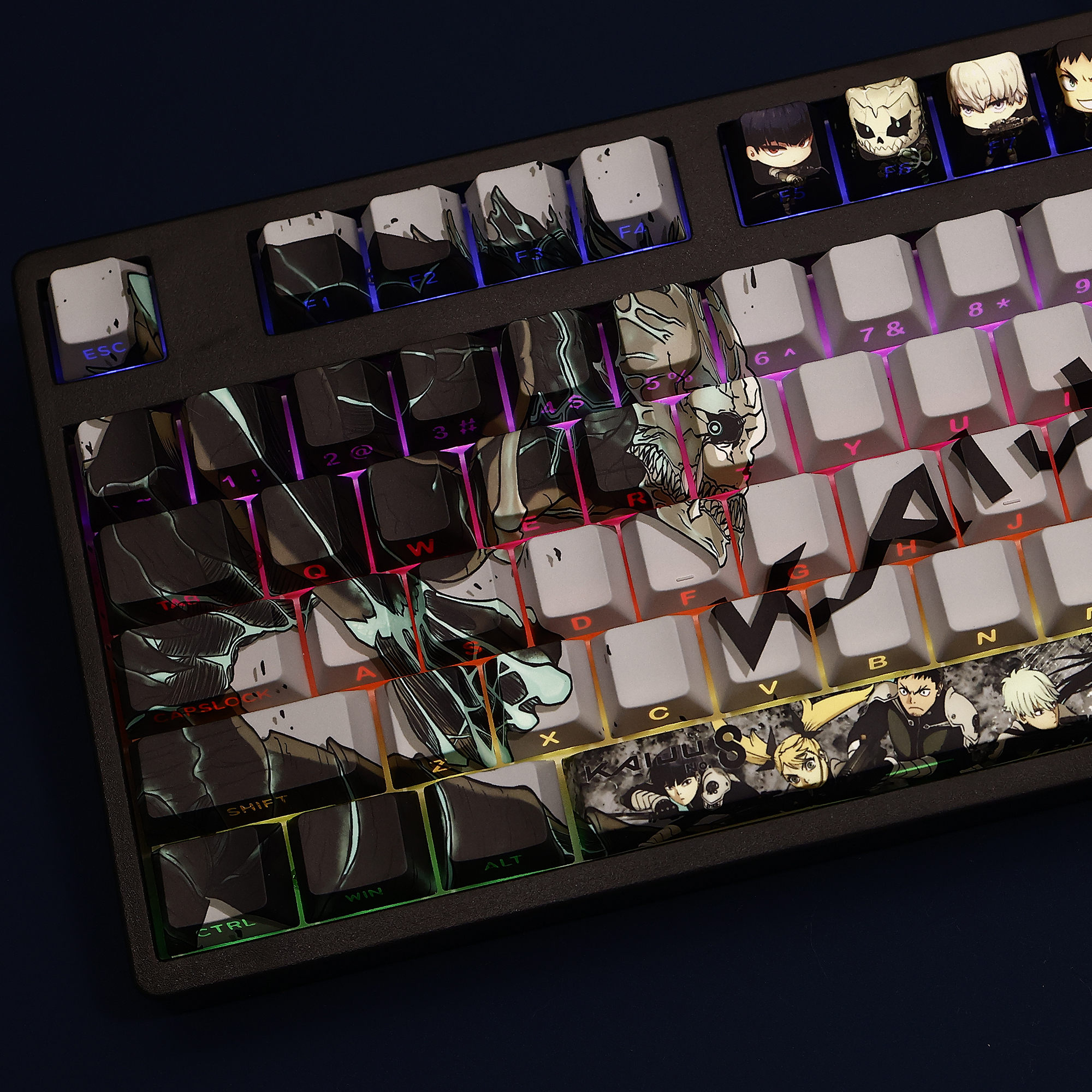 怪獸8號 108鍵 標準配列 衛星軸鍵帽-CASEZONE