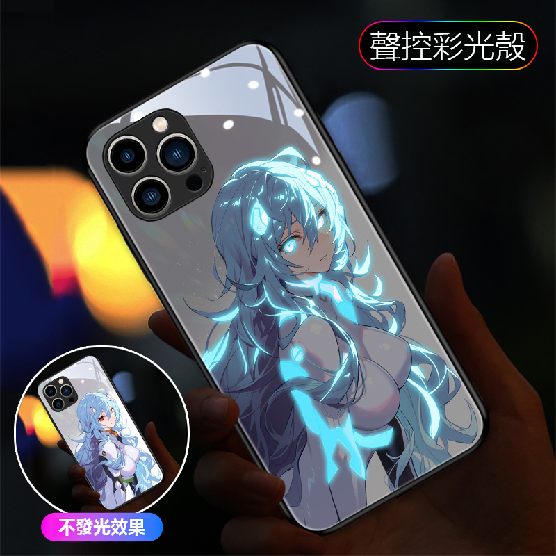 EVA新世紀福音戰士來電閃智能發光手機殼-CASEZONE