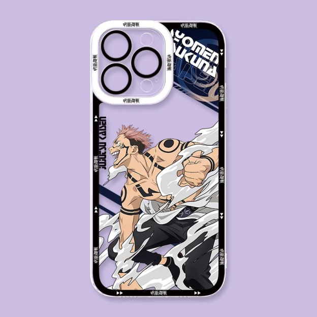 咒術迴戰透明防摔軟殼-CASEZONE