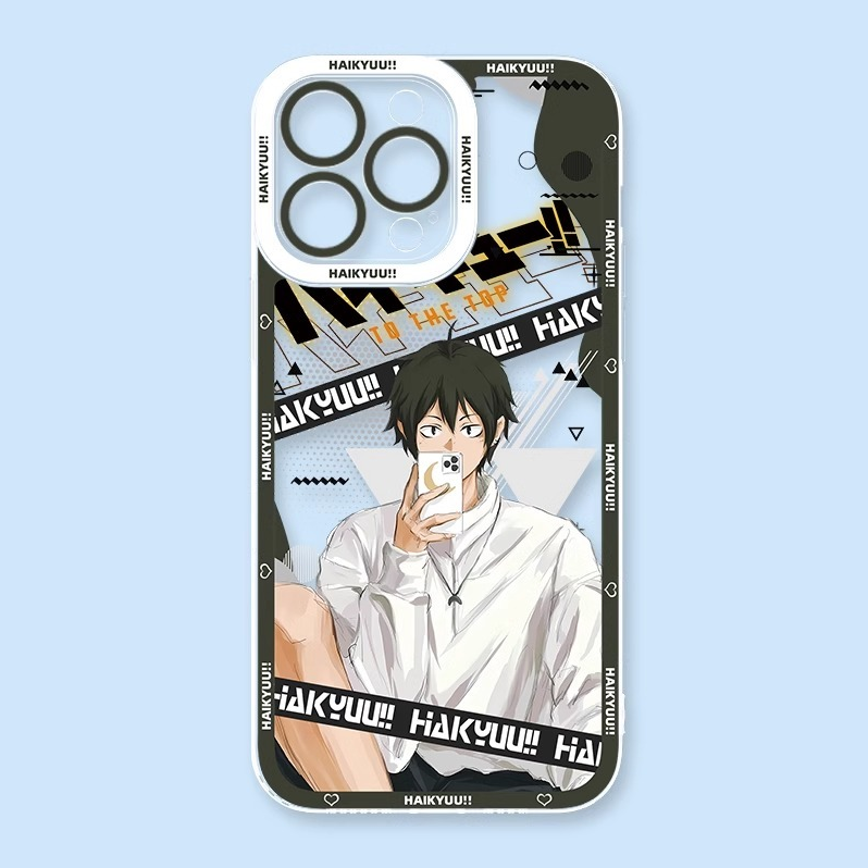 排球少年天使眼透明防摔軟殼