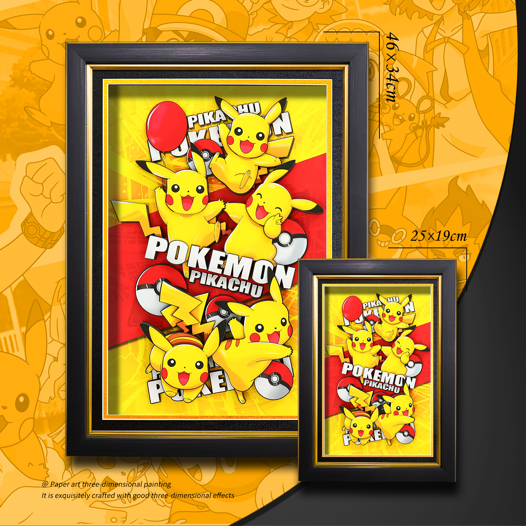 寶可夢 3D立體畫-CASEZONE