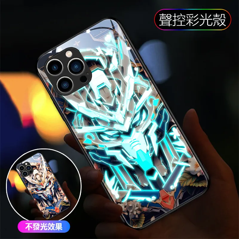 機動戰士鋼彈來電閃智能發光手機殼-CASEZONE