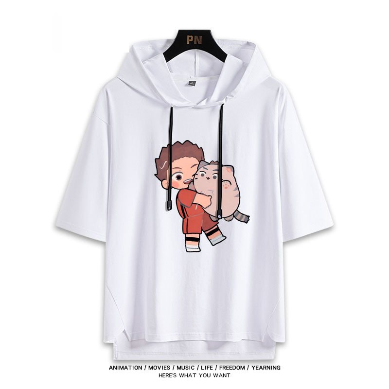 排球少年 連帽短袖T恤