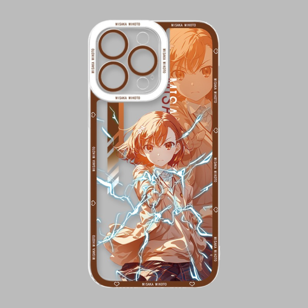 御坂美琴透明防摔軟殼-CASEZONE