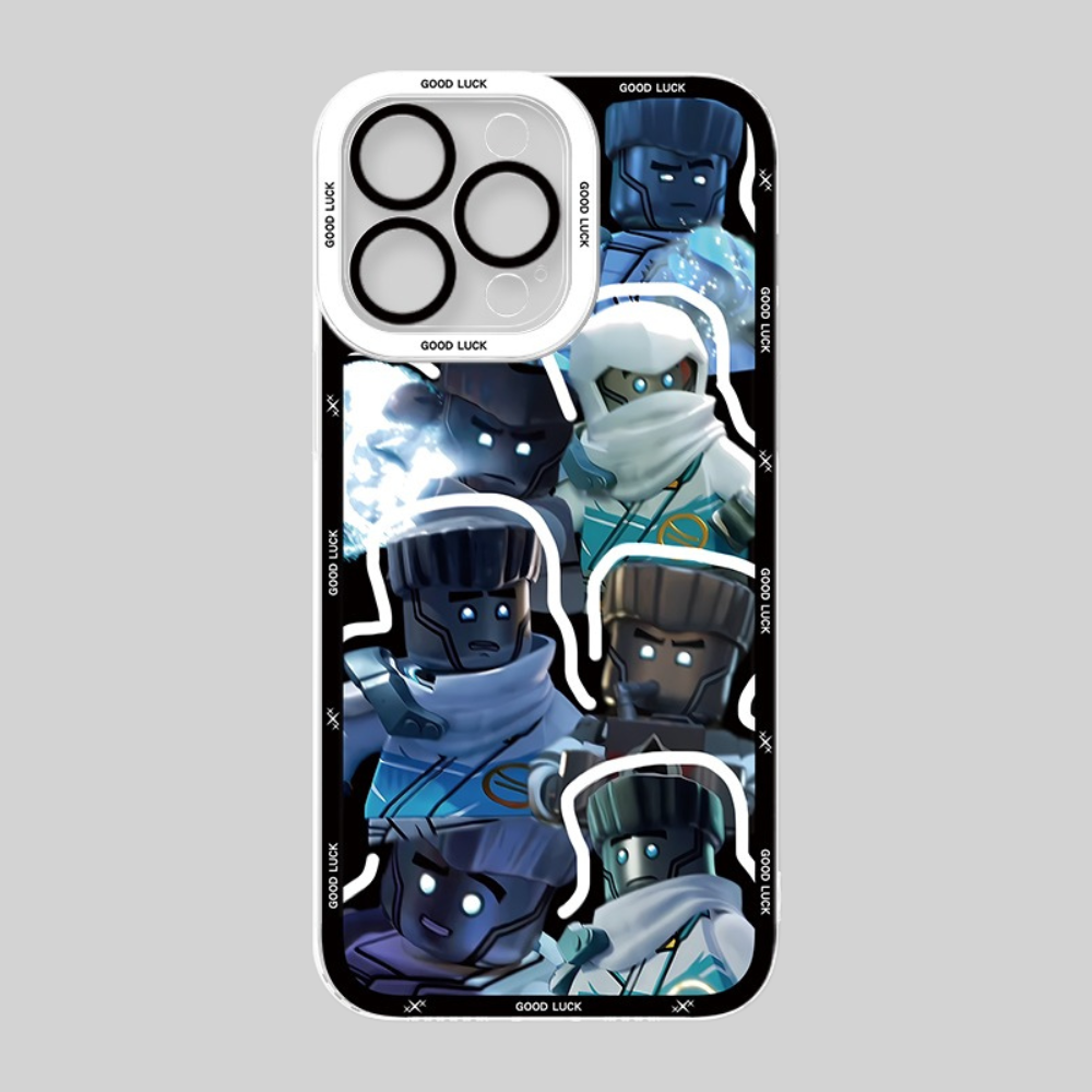 樂高幻影忍者透明防摔軟殼-CASEZONE