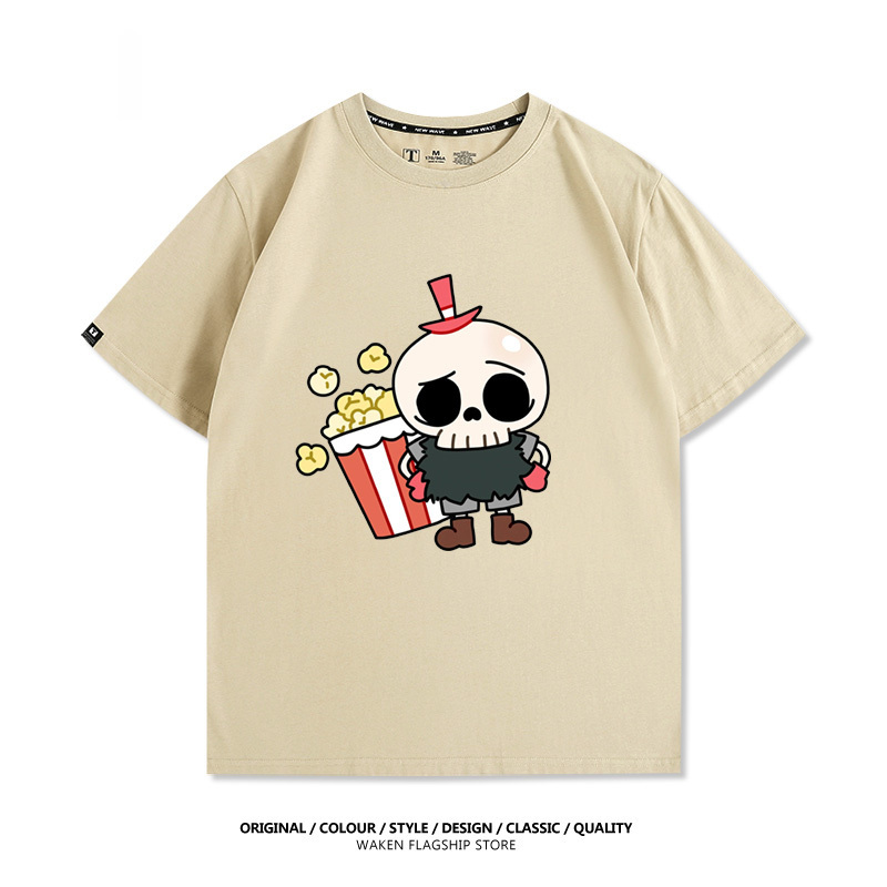 Labubu周邊卡通 印花短袖T恤-CASEZONE