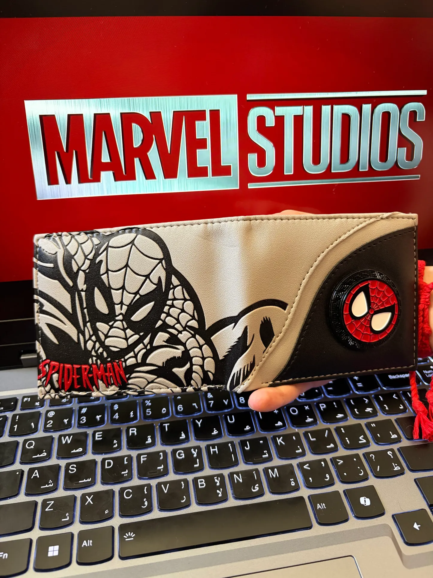 蜘蛛人 Spider-Man 潮流短夾｜男女通用旋轉皮夾