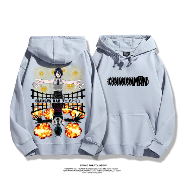 鏈鋸人 2025秋冬新款 親子情侶男女連帽衛衣-ZUIHANG SHOP