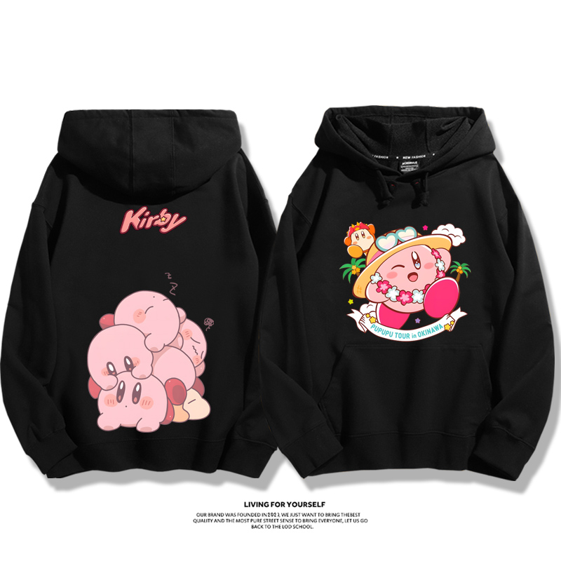 星之卡比新款 親子情侶男女款連帽衛衣-CASEZONE