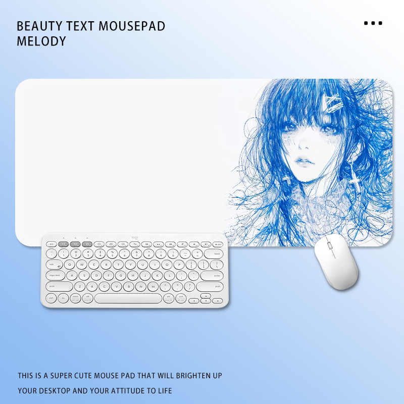 亂線畫系列 主題桌墊 布質滑鼠墊-CASEZONE