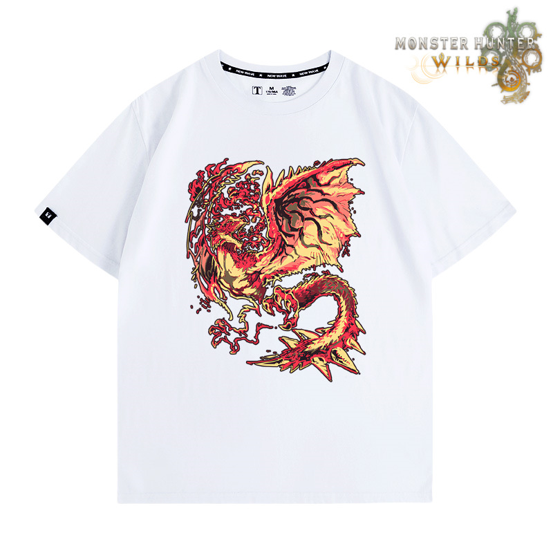 《魔物獵人荒野》第3彈 印花短袖T恤-CASEZONE
