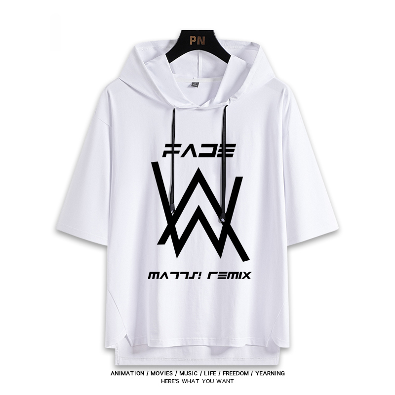 艾倫沃克 Alan Walker 連帽短袖T恤-CASEZONE