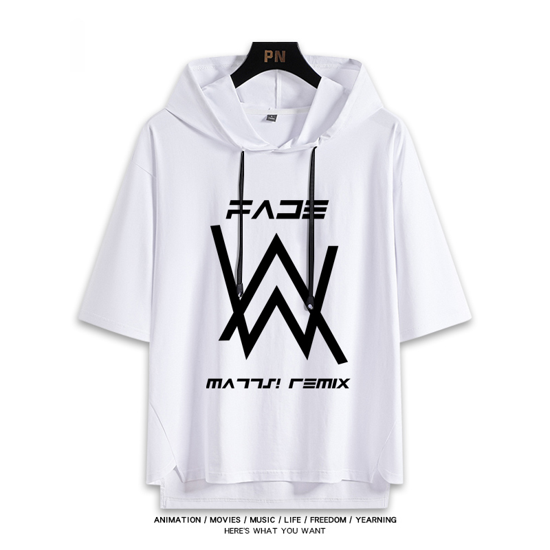 艾倫沃克 Alan Walker 連帽短袖T恤-CASEZONE