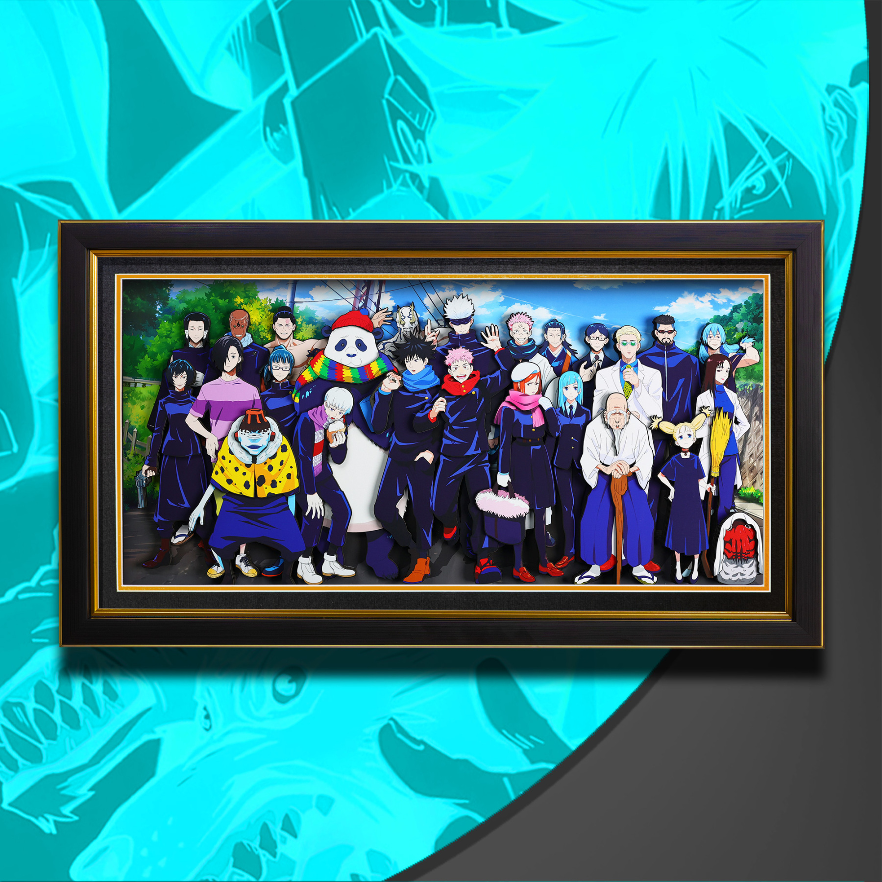 咒術迴戰 3D立體畫-CASEZONE