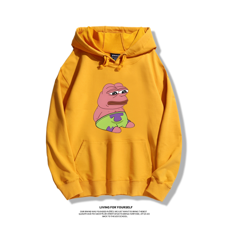 派大星新款 親子情侶男女款連帽衛衣-CASEZONE