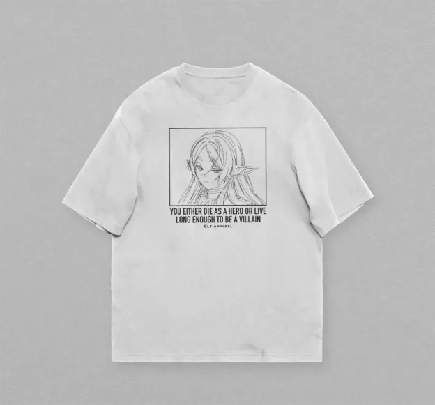 Sousou no Frieren 葬送的芙莉蓮 印花短袖T恤