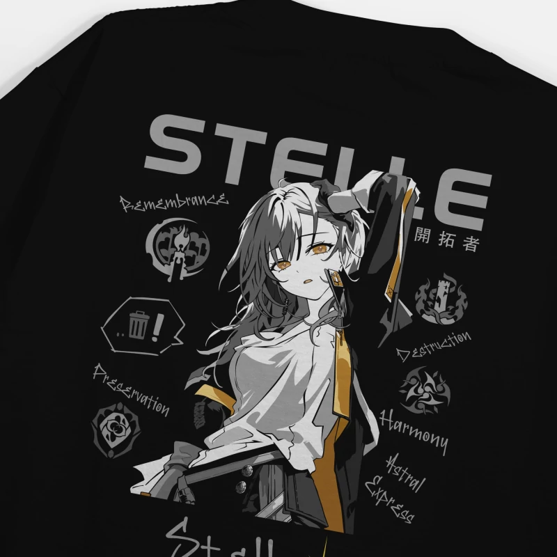 開拓者星 崩壞星穹鐵道粉絲自製T恤