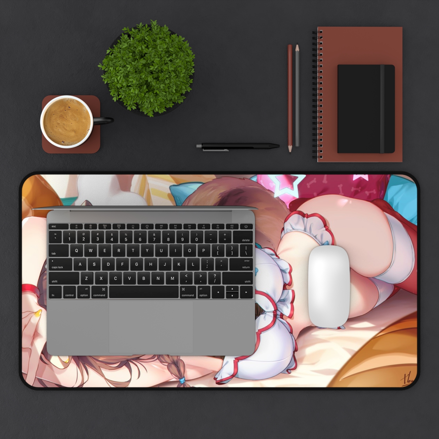 Hololive 虛擬偶像 戌神沁音 卡牌桌遊週邊牌墊滑鼠墊