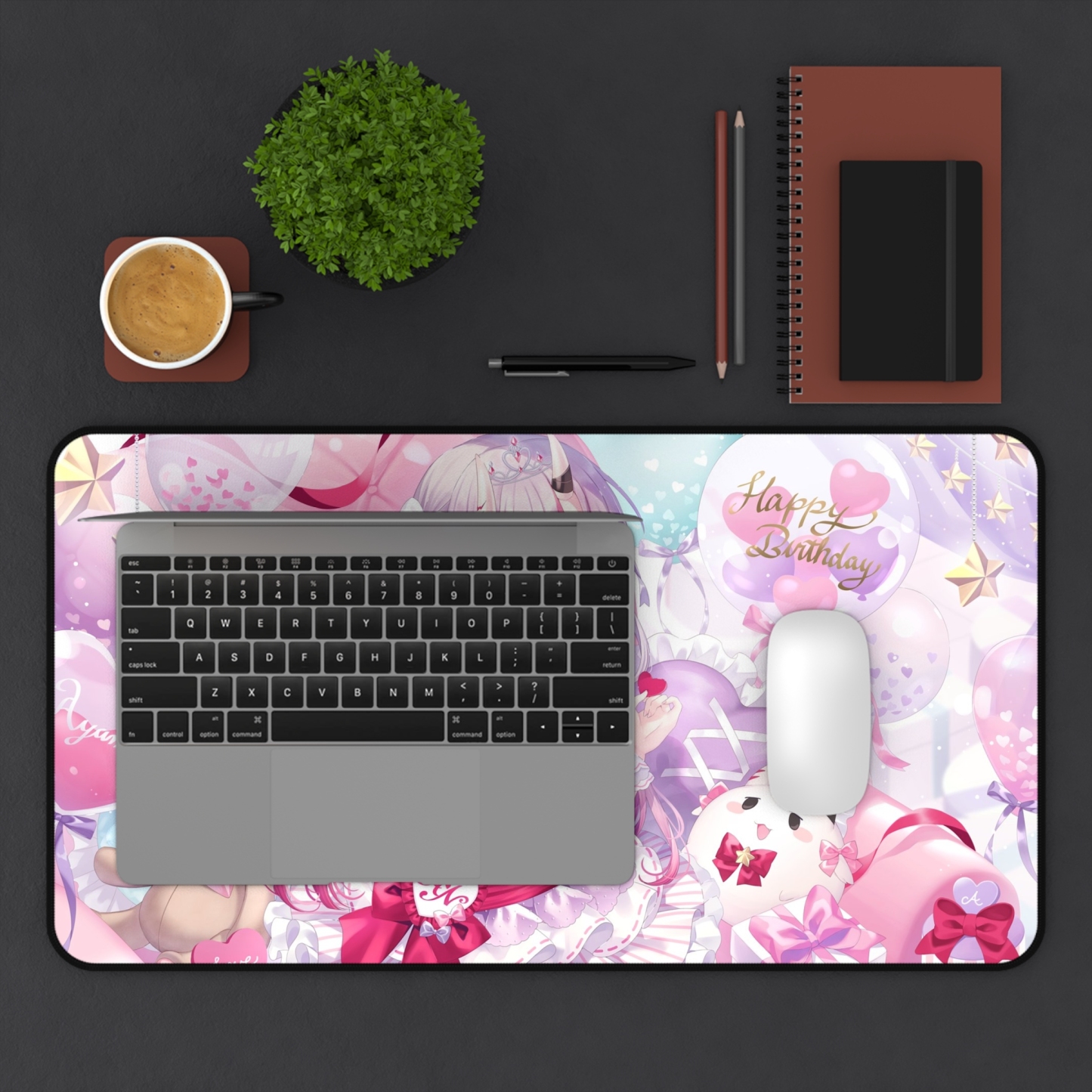 Hololive 虛擬偶像 百鬼綾目 卡牌桌遊週邊牌墊滑鼠墊