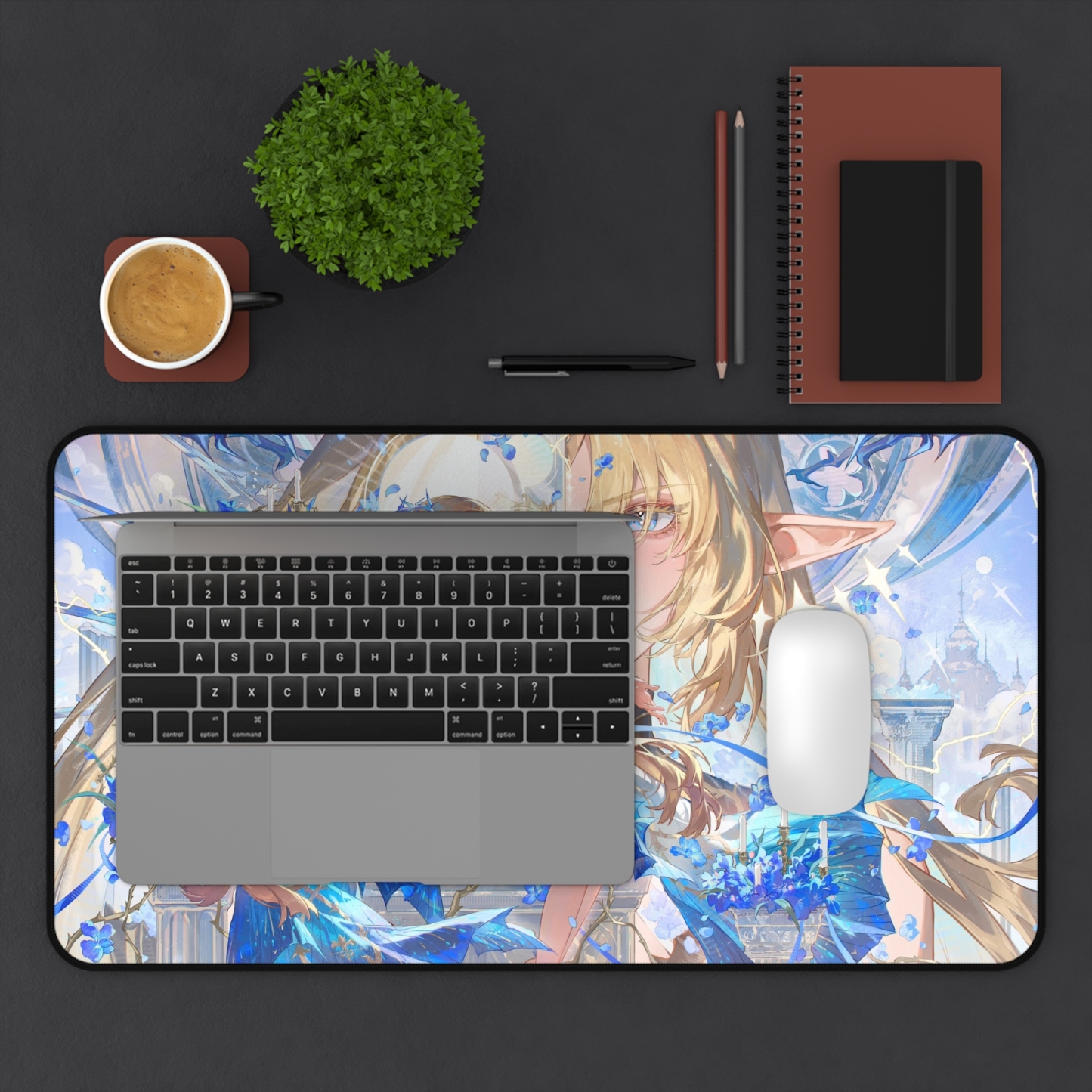 卡提希婭 鳴潮卡牌桌遊週邊牌墊滑鼠墊