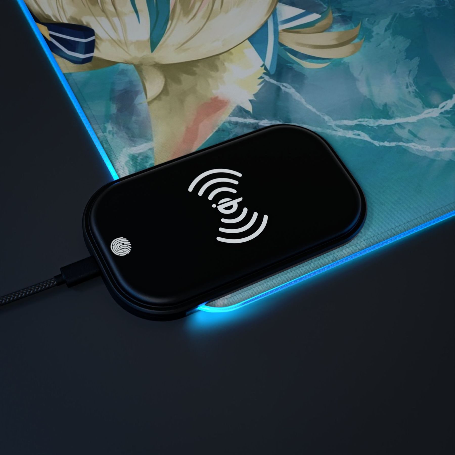 SamekoSaba 主題桌墊 LED遊戲滑鼠墊-CASEZONE