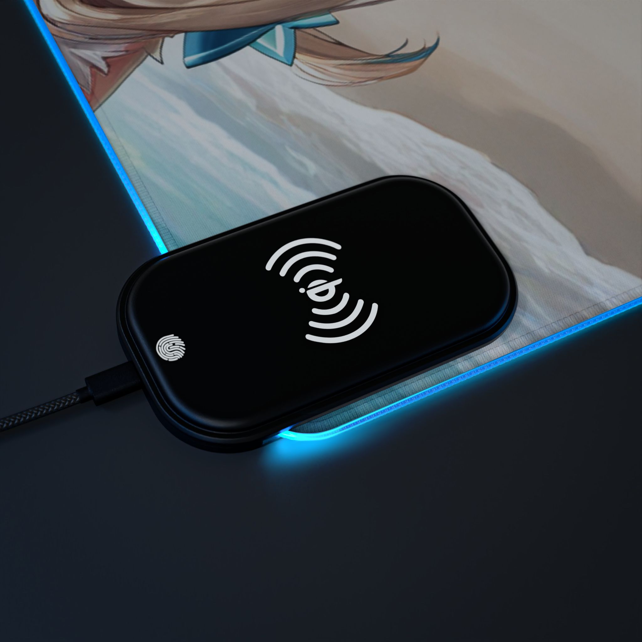 SamekoSaba 主題桌墊 LED遊戲滑鼠墊-CASEZONE