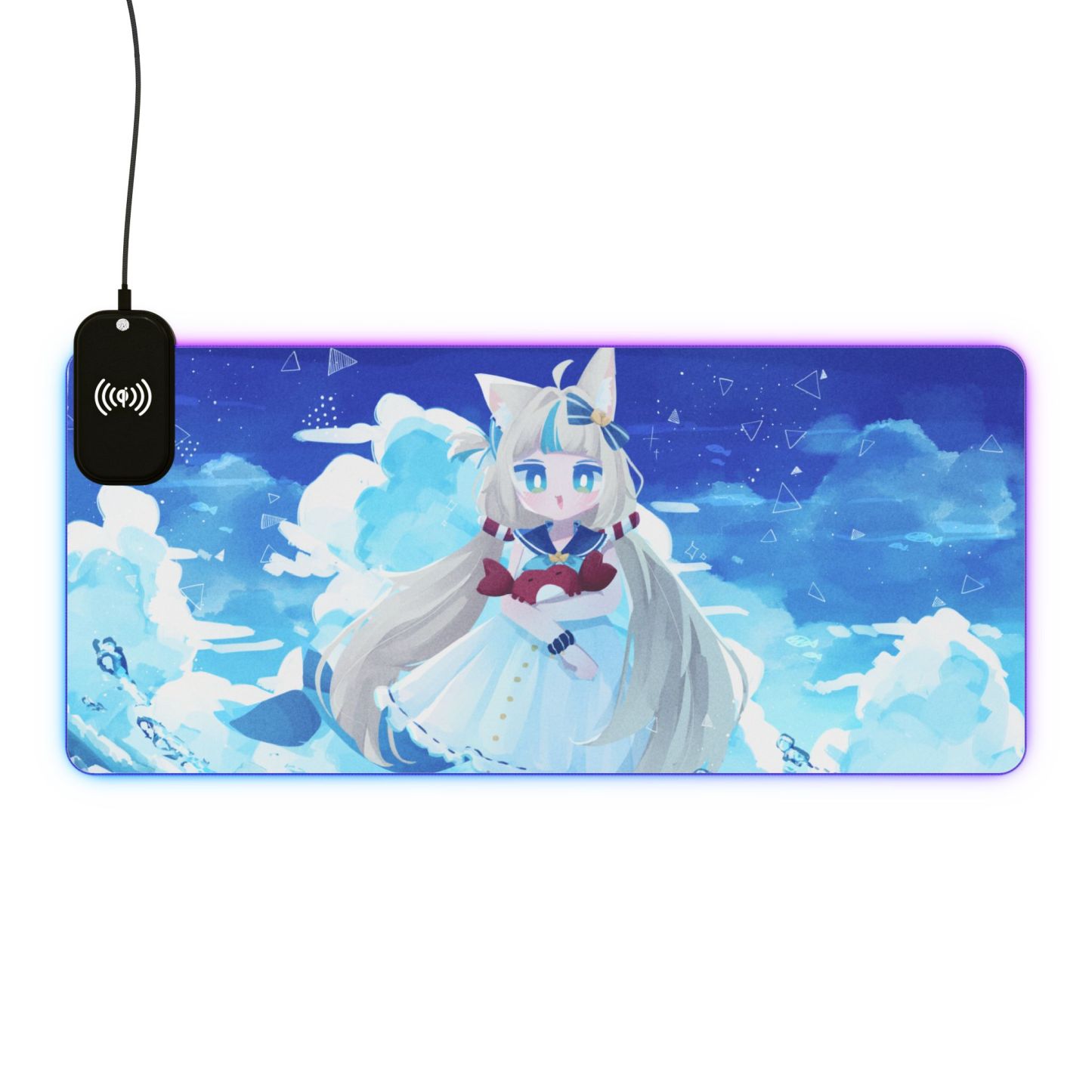 SamekoSaba 主題桌墊 LED遊戲滑鼠墊-CASEZONE