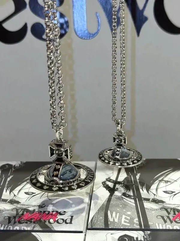 Vivienne Westwood X NANA 土星項鍊｜VWXNANA 限量聯名法瑯吊墜・2色可選