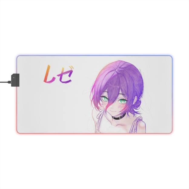 亂線畫風 主題桌墊 LED遊戲滑鼠墊-CASEZONE