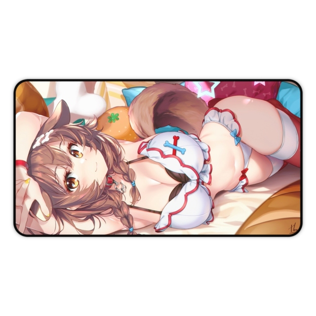 Hololive 虛擬偶像 戌神沁音 卡牌桌遊週邊牌墊滑鼠墊