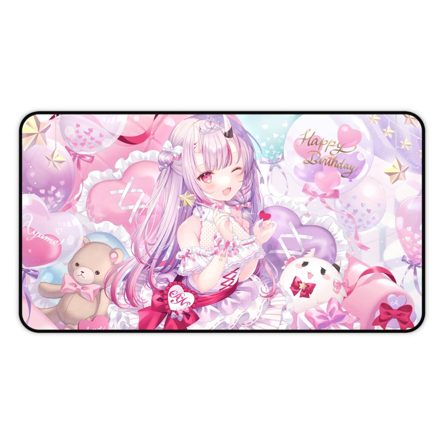 Hololive 虛擬偶像 百鬼綾目 卡牌桌遊週邊牌墊滑鼠墊