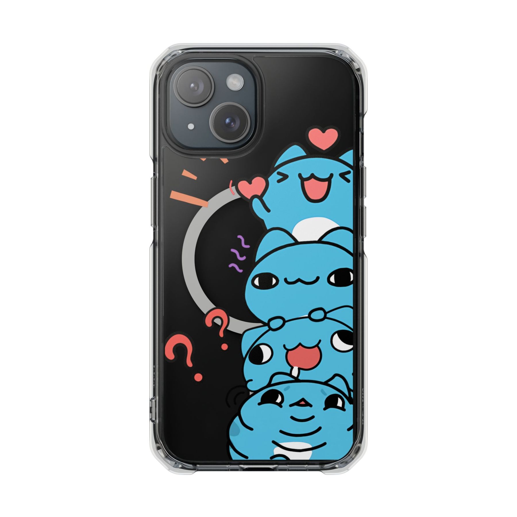 貓貓蟲咖波&疊疊樂磁吸手機殼-CASEZONE