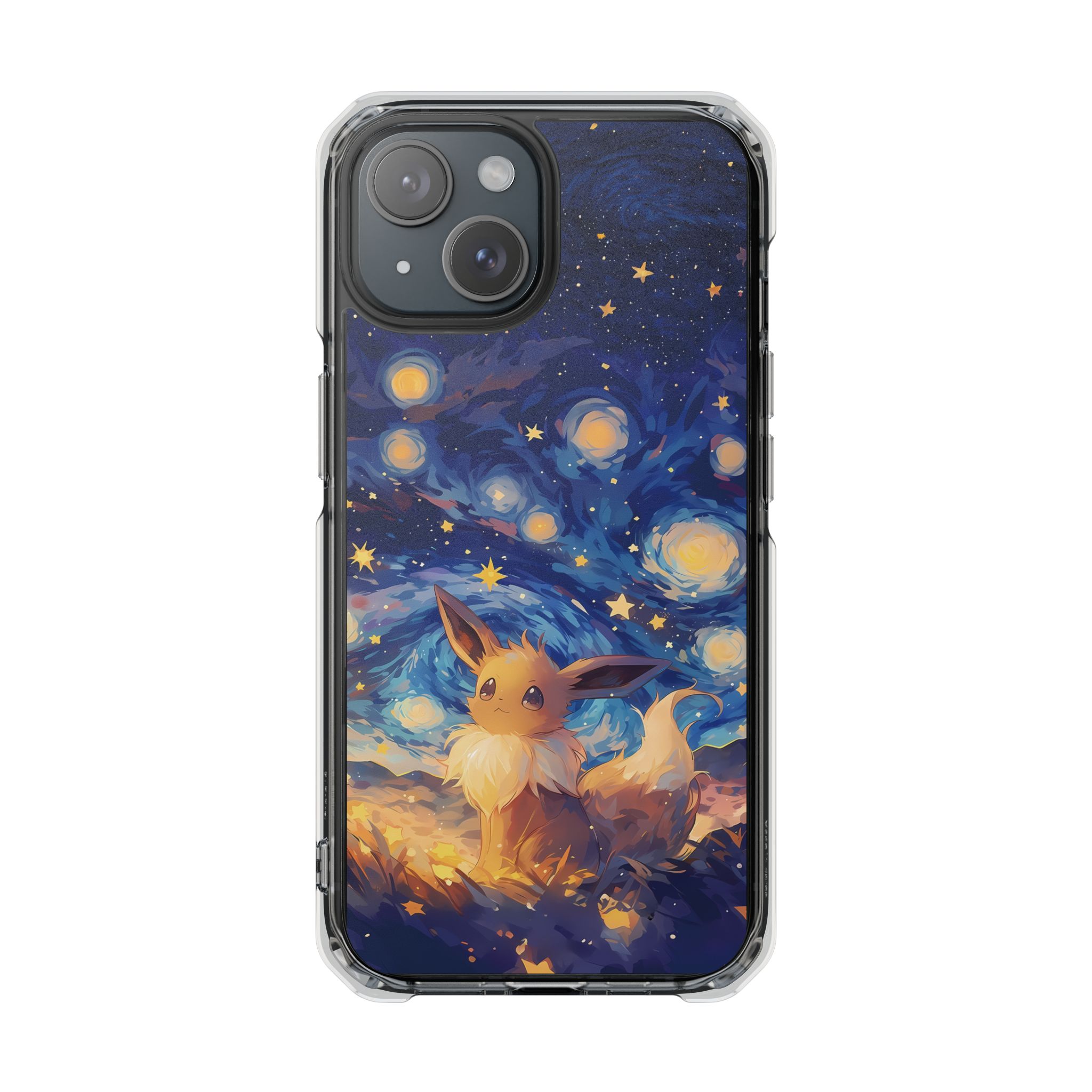 寶可夢&油畫伊布磁吸手機殼-CASEZONE