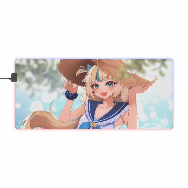 SamekoSaba 主題桌墊 LED遊戲滑鼠墊-CASEZONE