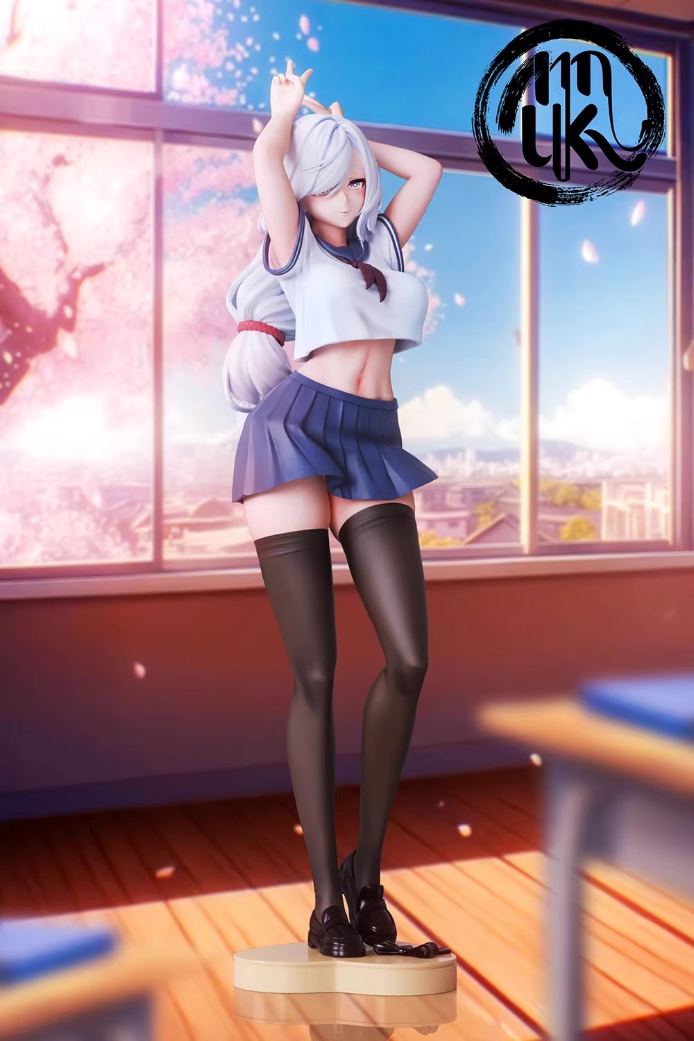 moku 校服JK 申鶴