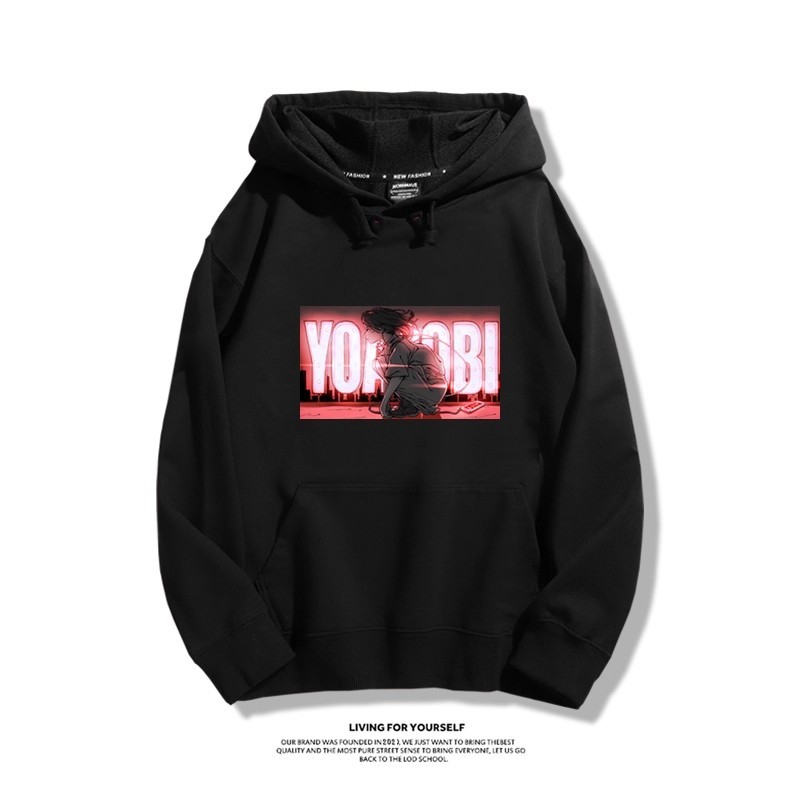 yoasobi樂隊 2025秋冬新款 親子情侶裝連帽衛衣