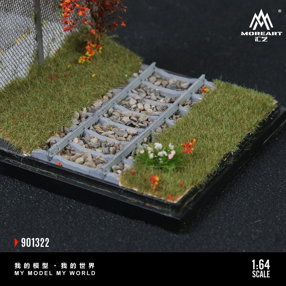 匯藝MoreArt1:64 鐵路風景場景仿真模型-CASEZONE