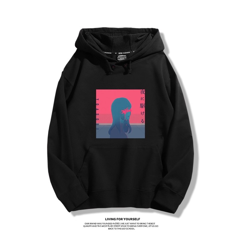 yoasobi樂隊 2025秋冬新款 親子情侶裝連帽衛衣