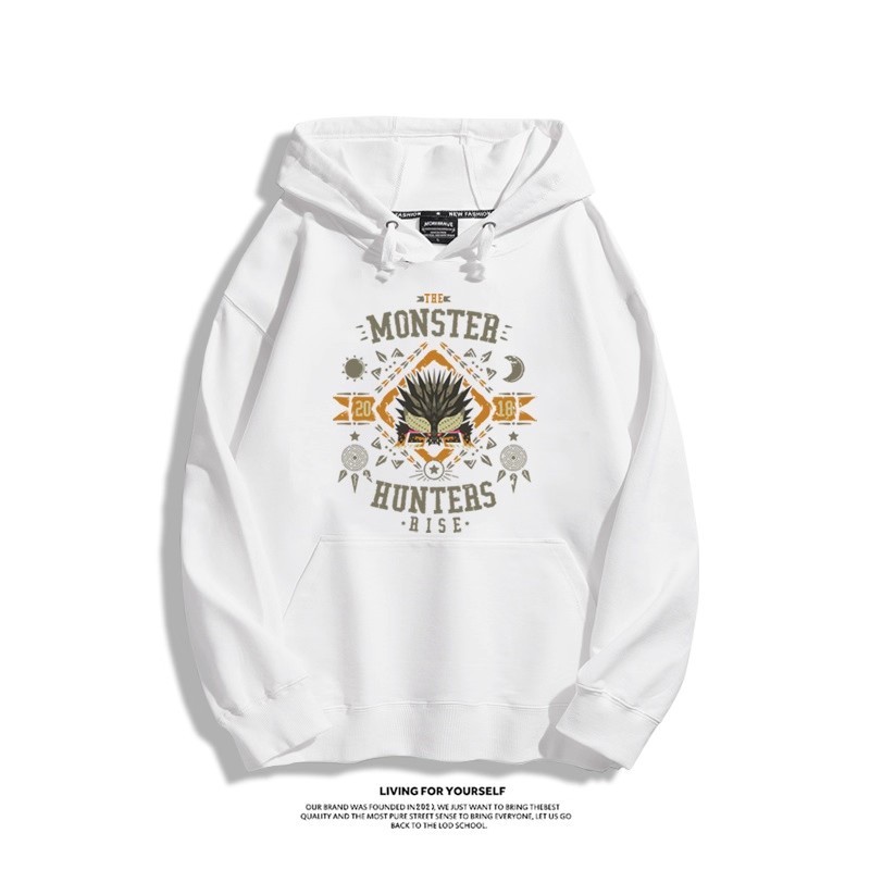 魔物獵人 2025秋冬新款 親子情侶男女連帽衛衣